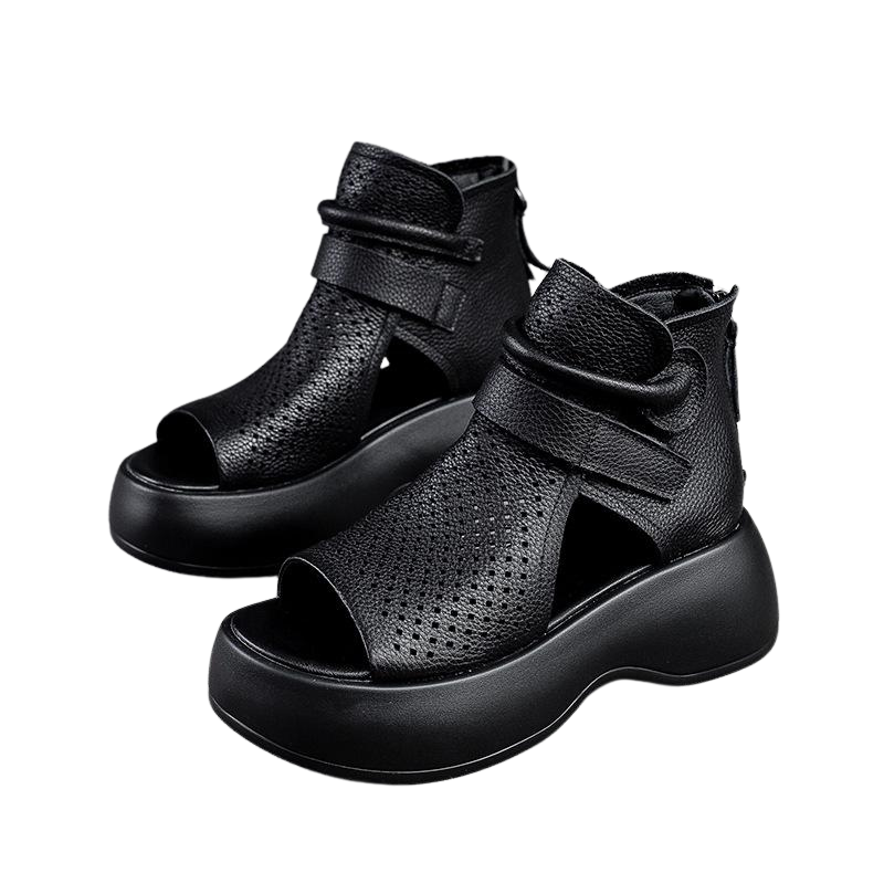 Elegante fritidssandaler for kvinner