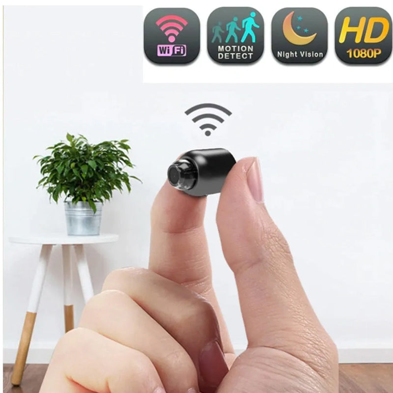 Overvåkningskamera Utendørs Mini HD WiFi med Nattsyn og Bevegelsesdeteksjon-2