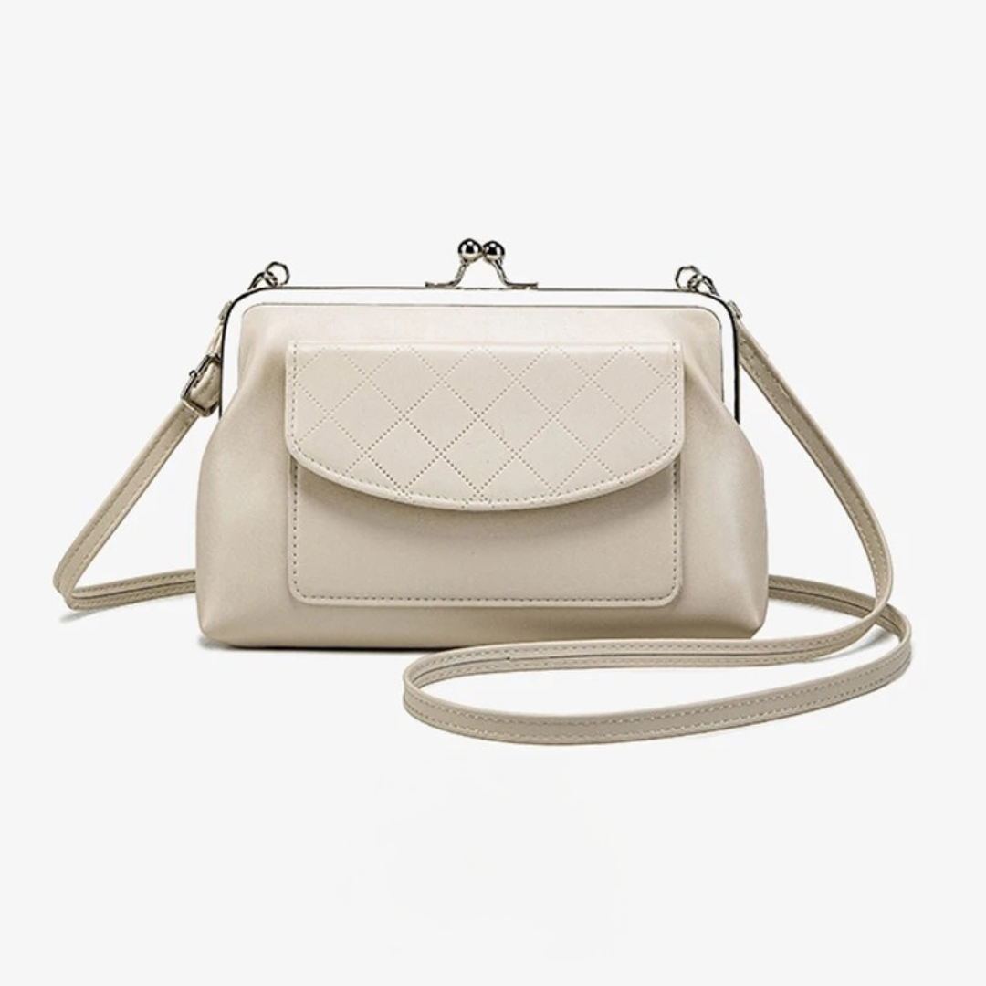 Dame Veske Leppeformet Lukking Kunstlær 3