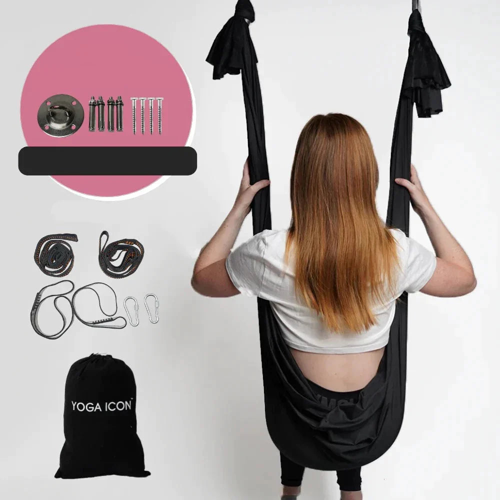 Variant image for Hengekøye for Yoga Justerbar Polyester til Avslapning og Trening-4