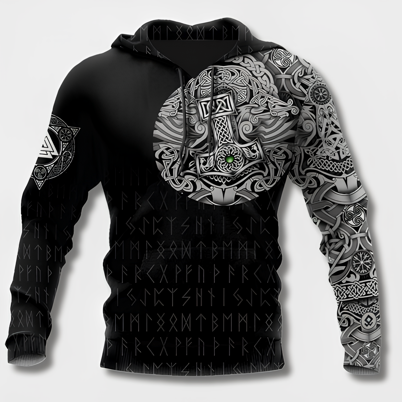 Variant image for Hettegenser Herre Viking Stil Komfortabel Bomull-33