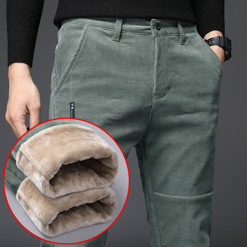 Herre Vinterbukser Klassisk Design Polyester Bomull-2