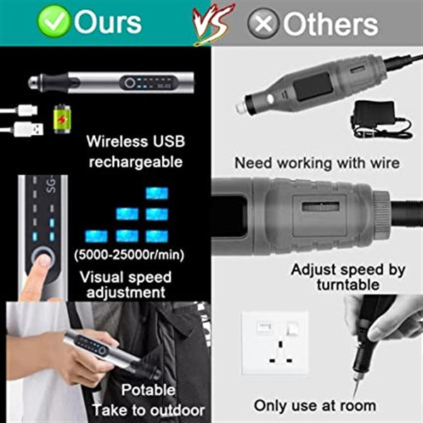 Graveringspenn Håndverk Intuitiv Plast Metall-4