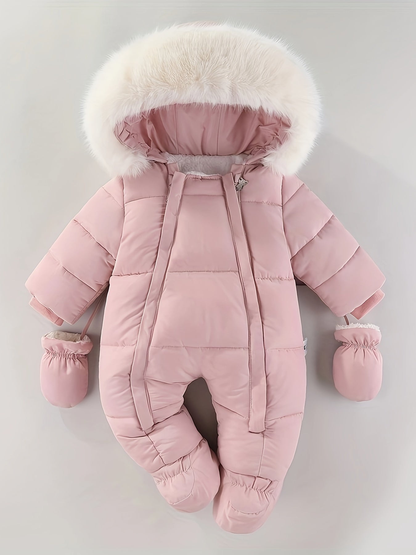 Baby Sovedress med Hetter for Vinterbruk 1
