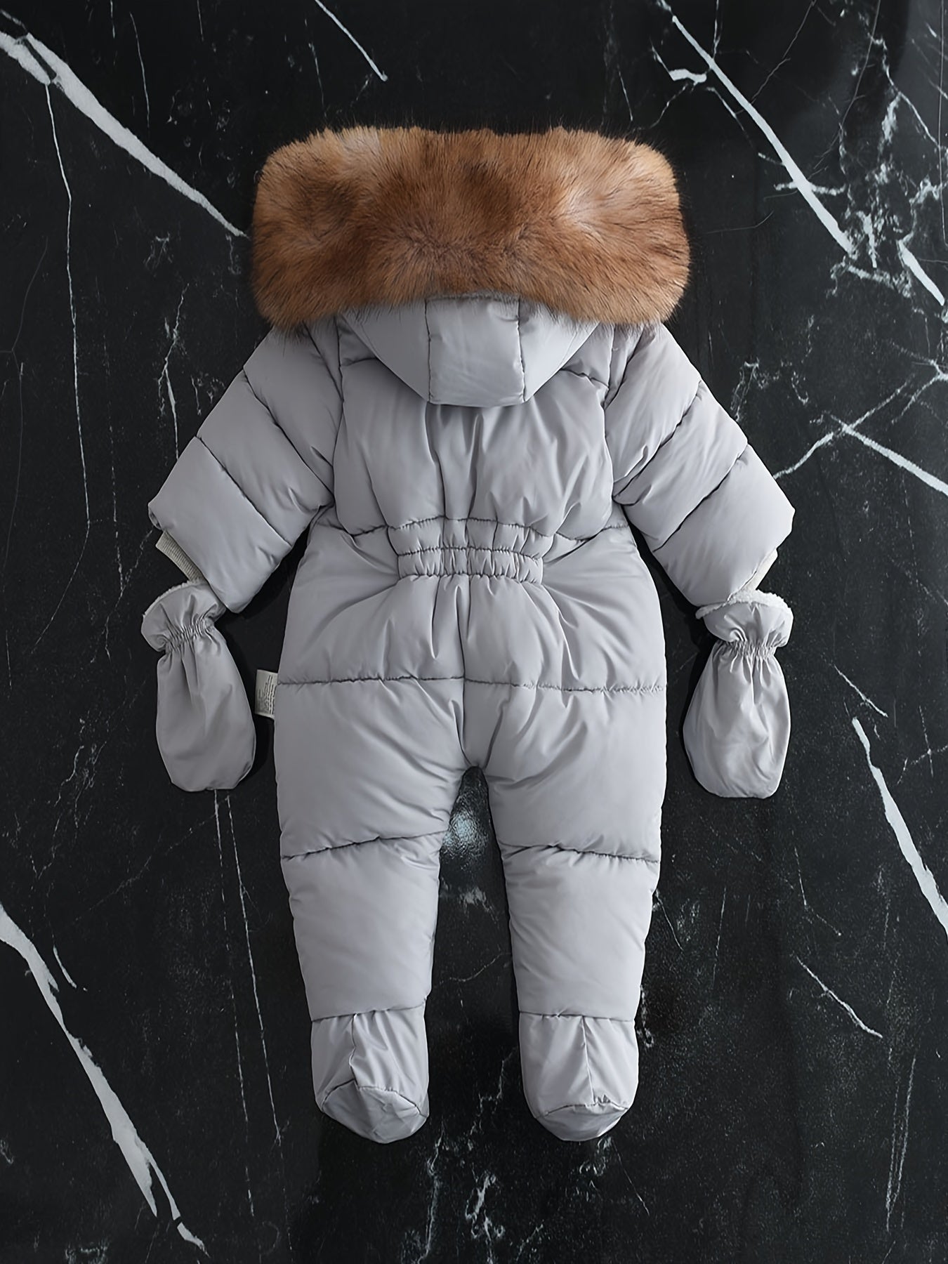 Baby Sovedress med Hetter for Vinterbruk 5