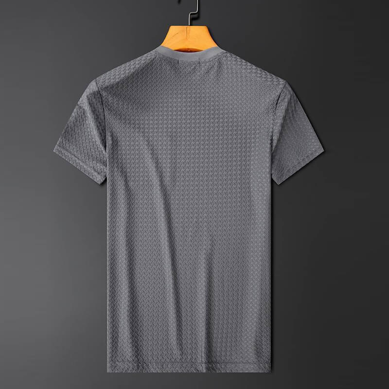 Herre To-delt Fritidssett T-skjorte og Bukser Polyester Moderne Stil 4