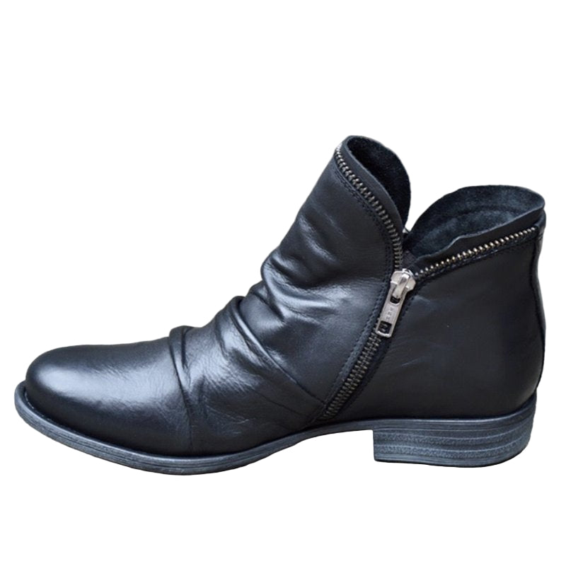 Dame Ankelstøvletter med Glidelås 0