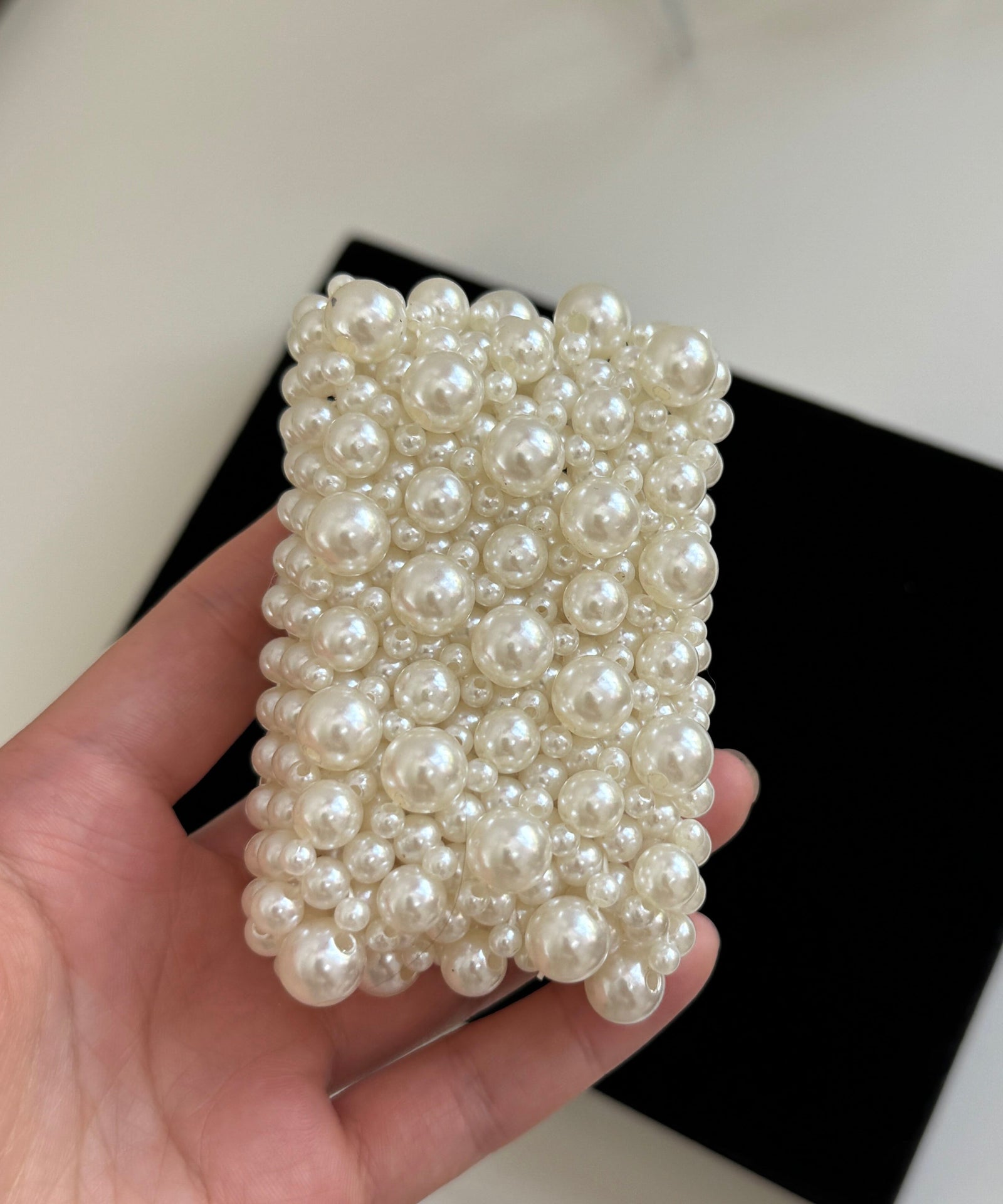 Dame Armbånd Flettet Perle Design 1