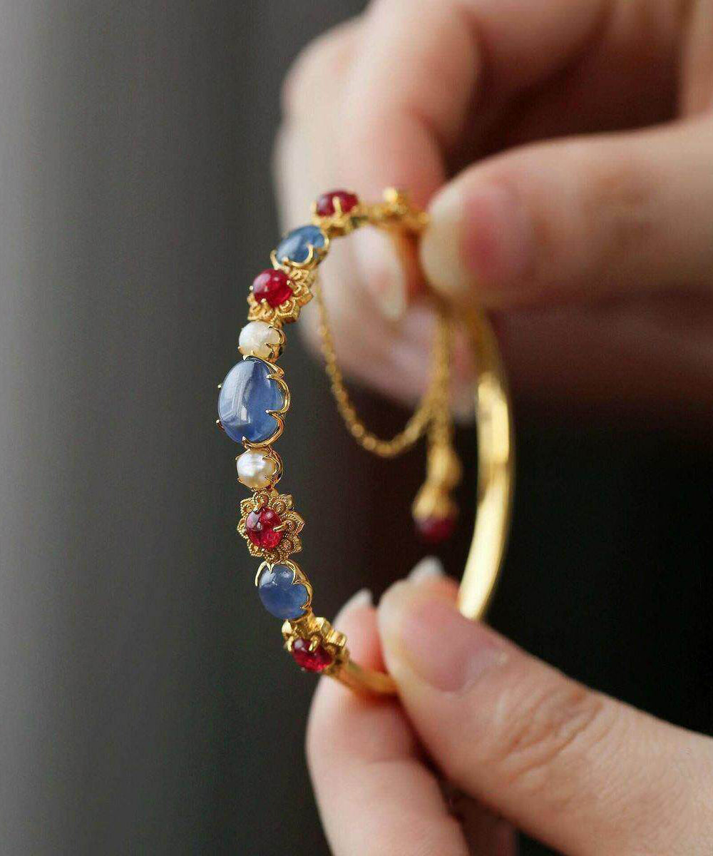 Dame Armbånd Perle Krystall Design 1