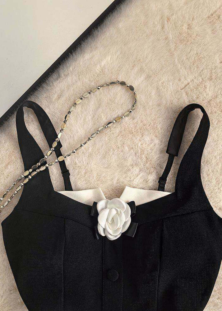 Dame Beach Vest med Blomstermønster 3