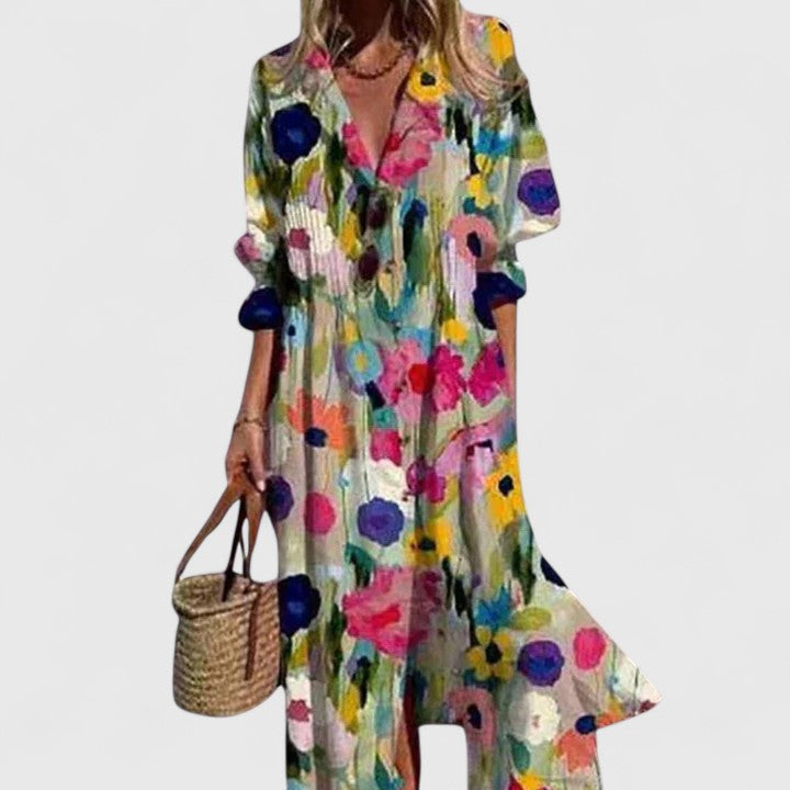 Dame Boho Kjole med Unik Design til Sommerbruk 2