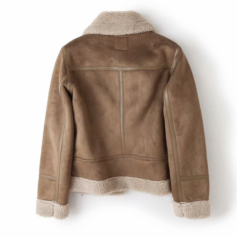 Dame Bomberjakke Fleece Stilig 5