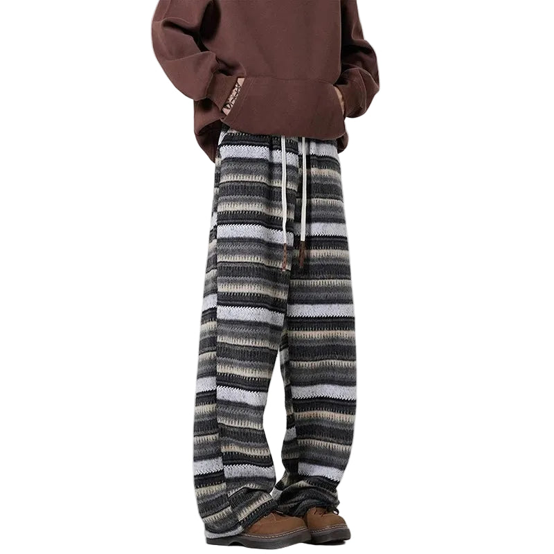 Dame Bukser Løs Passform Stripete 0
