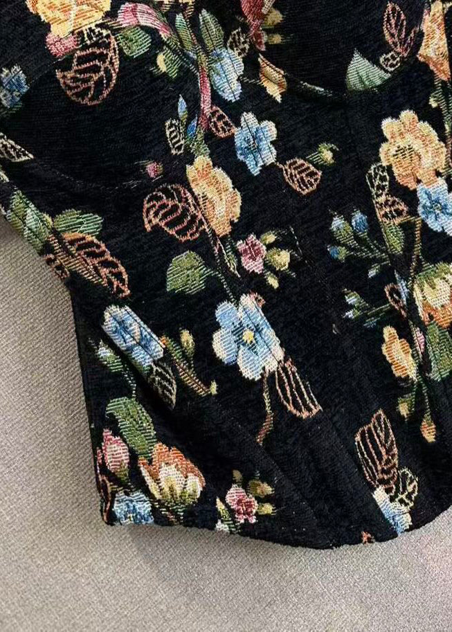 Dame Cami Tank Top med Fiskebeinmønster 4