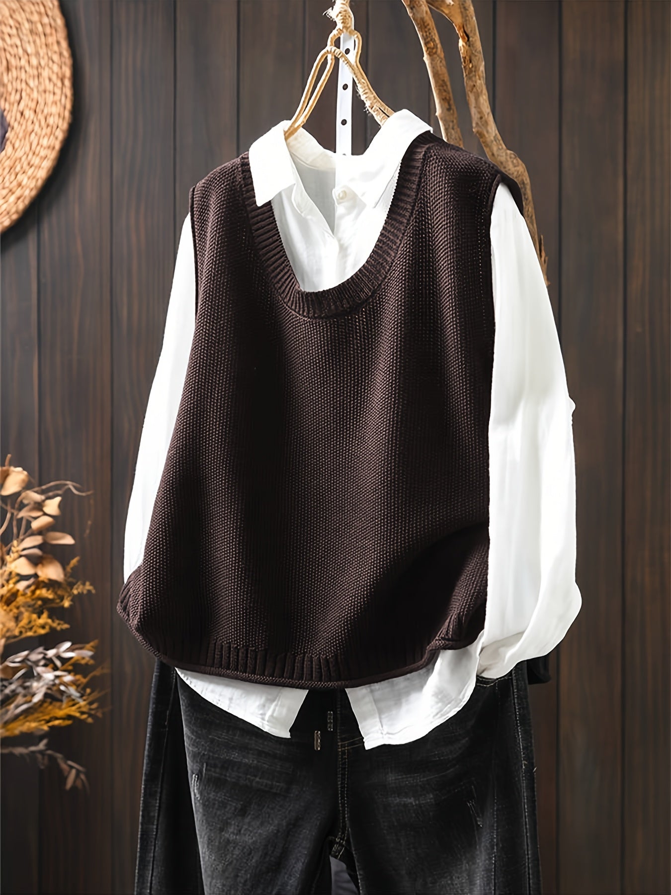 Dame Cardigan med Drapering og Knapper 2