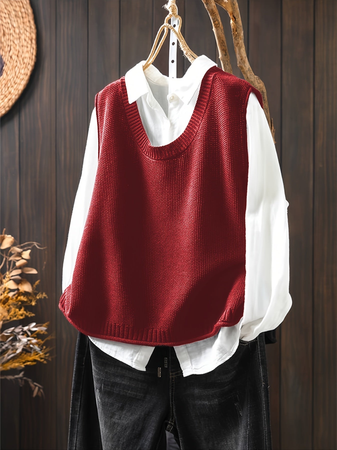 Dame Cardigan med Drapering og Knapper 6