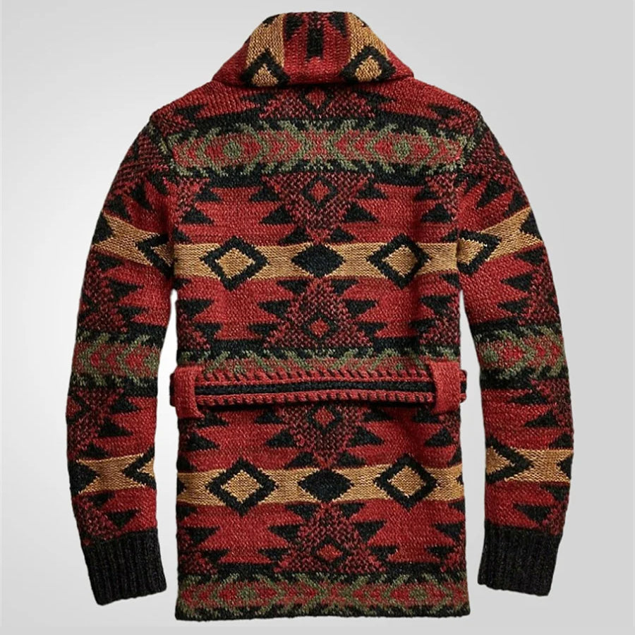 Dame Cardigan med Stjernemønster 1