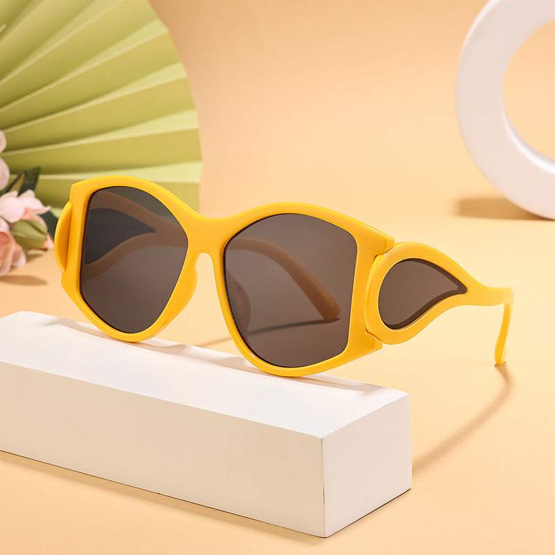 Dame Cat-Eye Solbriller med Polariserte Linser og UV-Beskyttelse 1