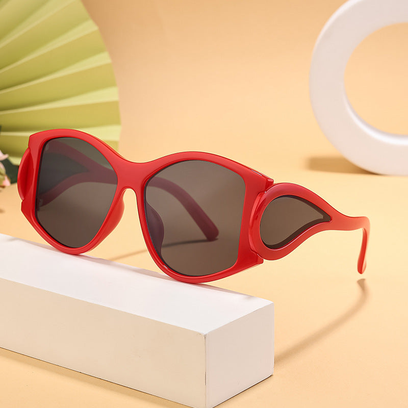 Dame Cat-Eye Solbriller med Polariserte Linser og UV-Beskyttelse 2