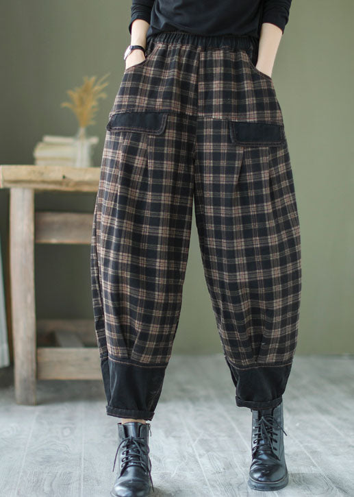 Dame Denim Bukse med Patchwork Design 2