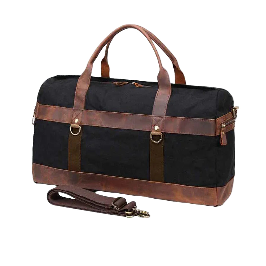 Dame Duffelveske To-Farget Vintage Design 0