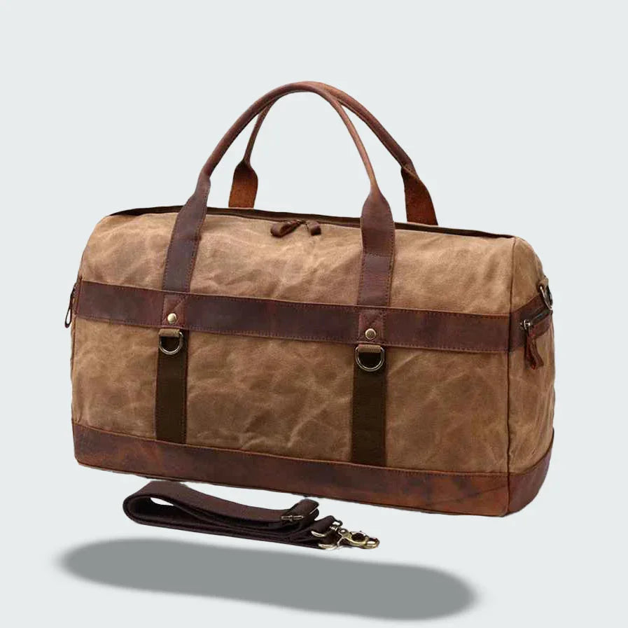 Dame Duffelveske To-Farget Vintage Design 1