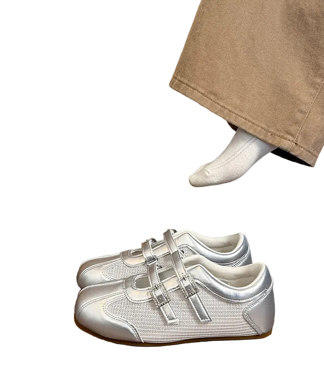 Dame Flat Sko Mesh Design 3