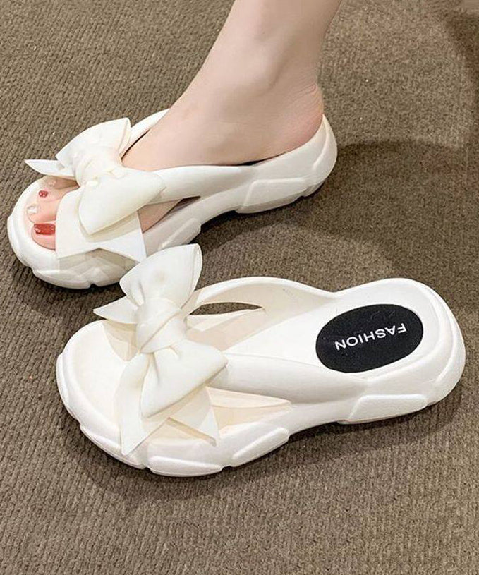 Dame Flip Flops med Sløyfe 3