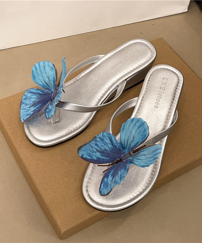 Dame Flip Flops med Sommerfugl Design Komfortable og Stilige 2