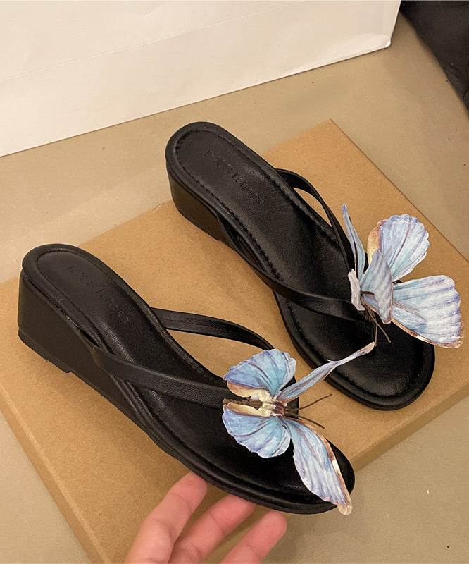 Dame Flip Flops med Sommerfugl Design Komfortable og Stilige 4