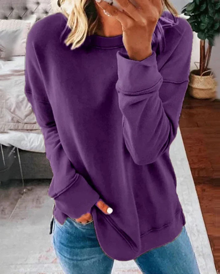 Dame Fritidsgenser Komfortabel 6