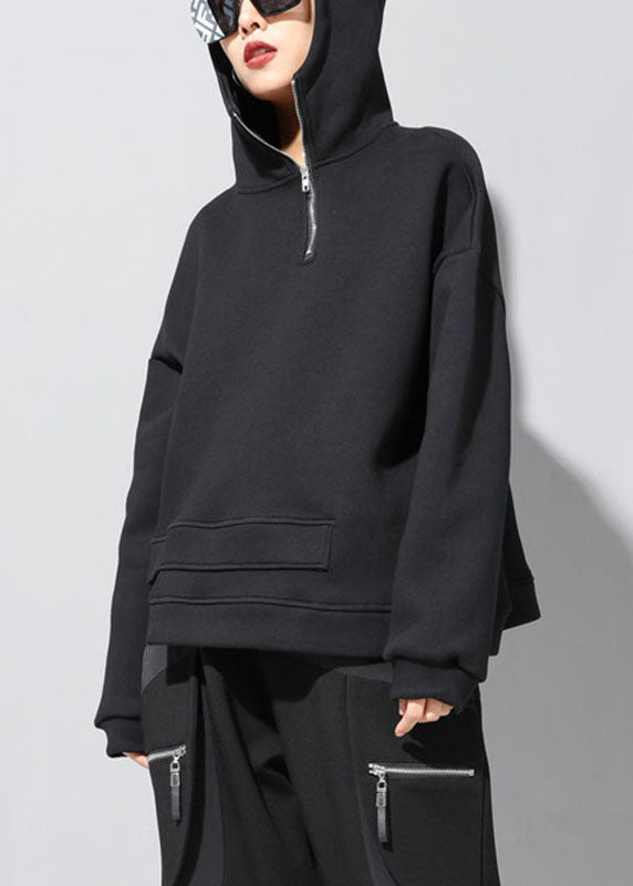 Dame Hettegenser med Asymmetrisk Design 1