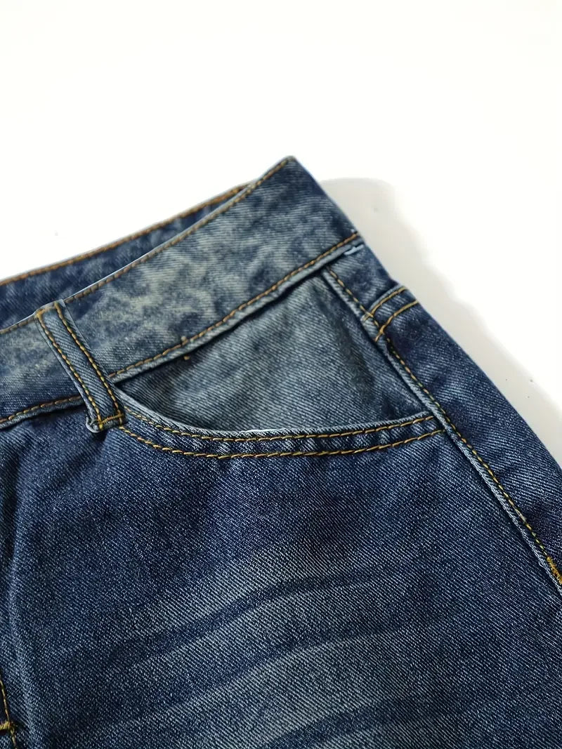 Dame Høy Midje Løse Jeans 6