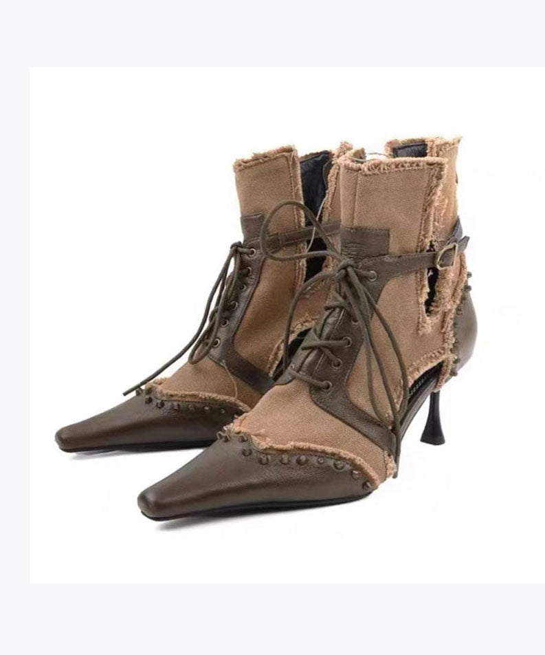 Dame Høye Hæler Snøring 4