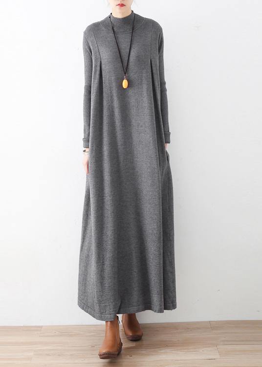 Dame Høyhalset Tunika med Batwing Ermer 1