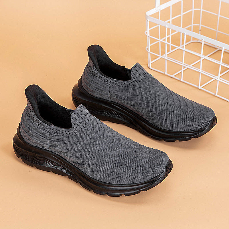 Dame Joggesko Slip-On Pustende Design for Fritid og Sport 8
