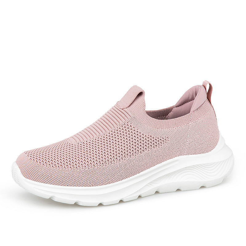 Dame Joggesko Slip-On med Elastisk Design for Komfort og Godt Grip 0