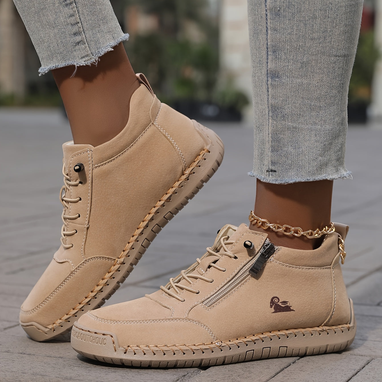 Dame Joggesko med Glidelås 8