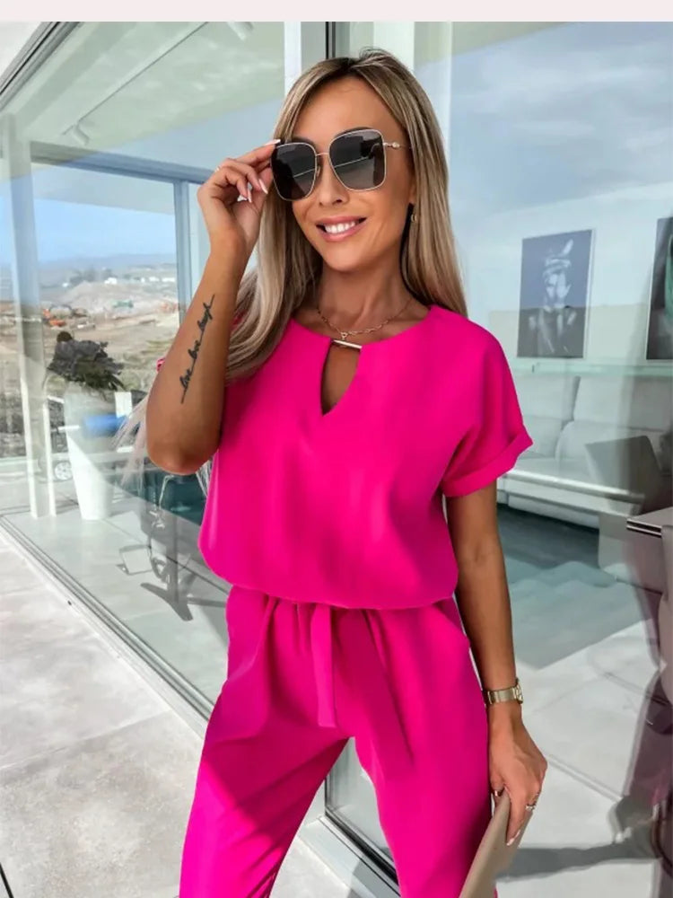 Dame Jumpsuit Bohemsk Stil 6
