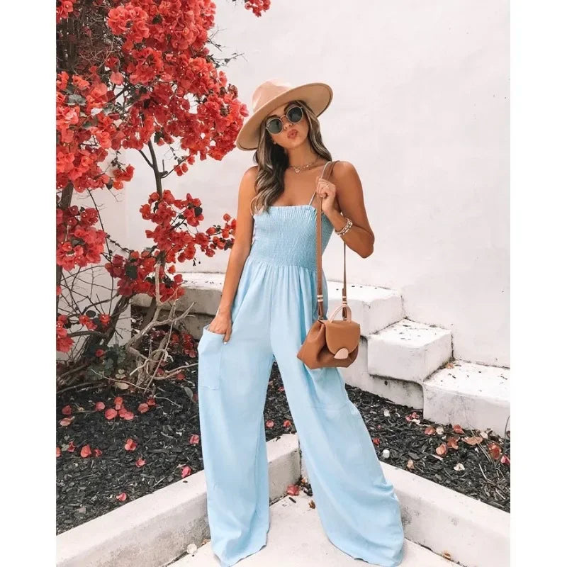 Dame Jumpsuit med Løs Passform 10