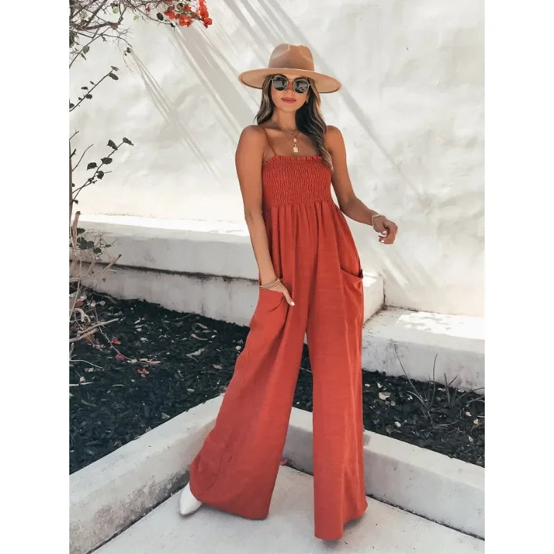 Dame Jumpsuit med Løs Passform 7