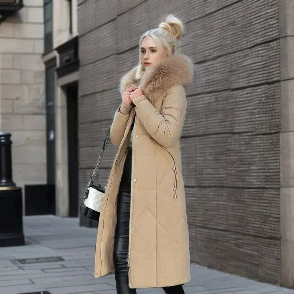 Dame Kåpe i Fuskepels Trendy Snitt 6