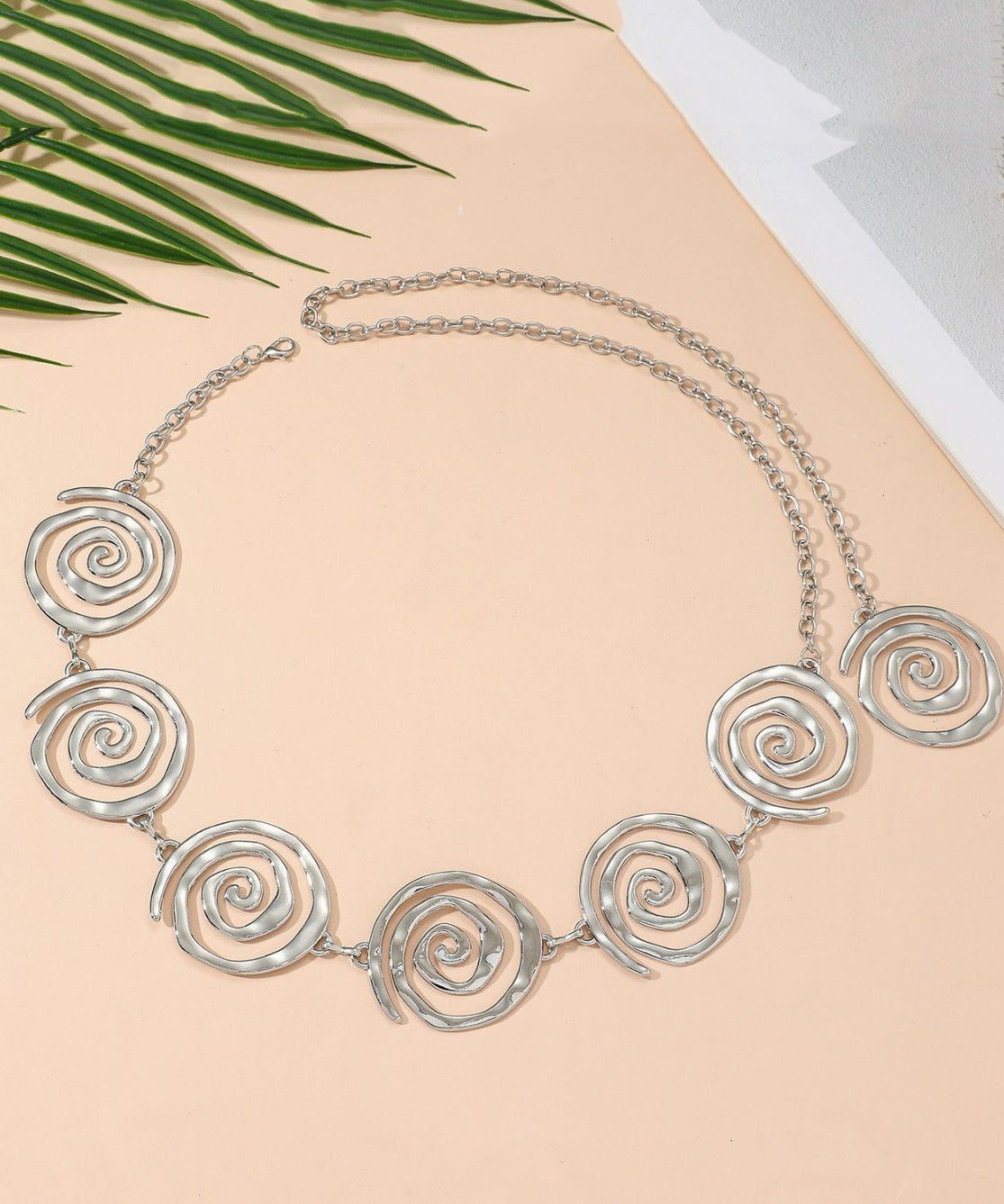 Dame Kjede Kroppslenke Spiraldesign 3