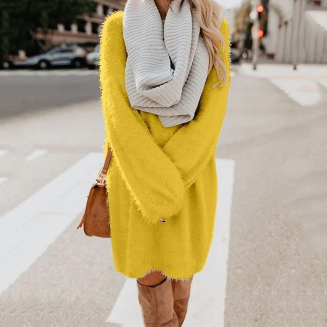 Dame Kjole Høst Design Trendy 3