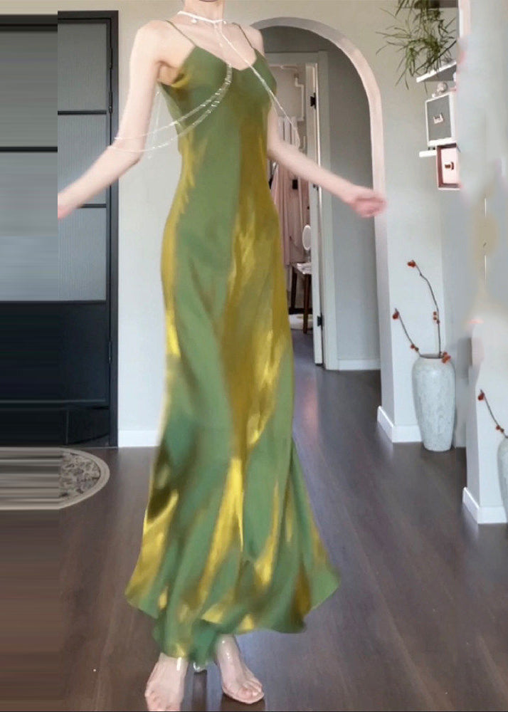 Dame Lang Sundress U-hals 3