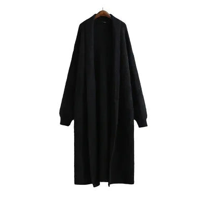 Dame Langline Åpen Cardigan 3