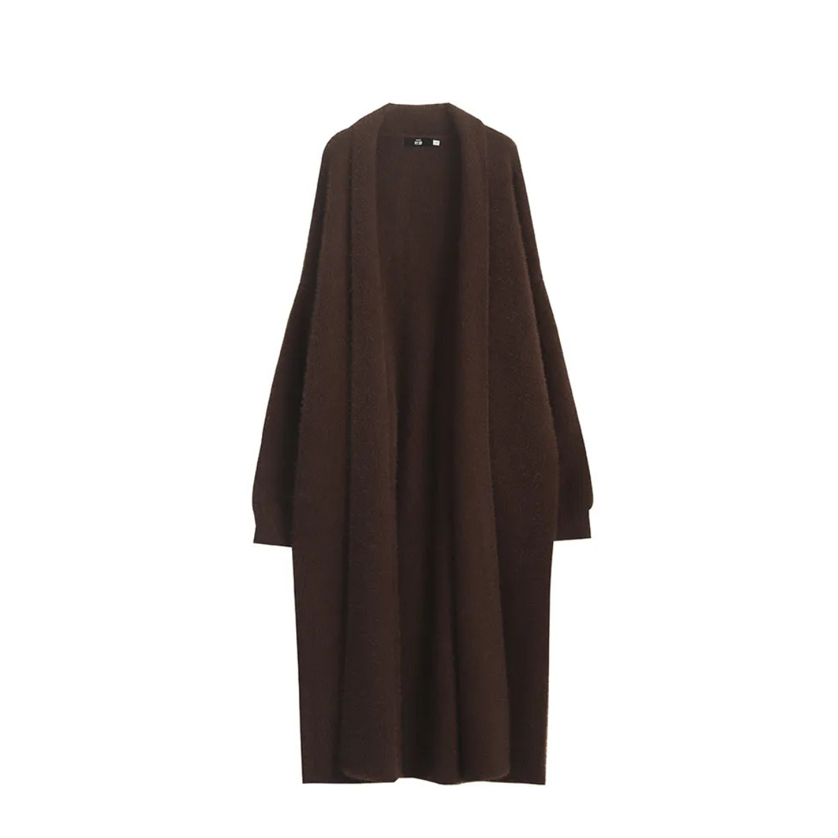Dame Langline Åpen Cardigan 5