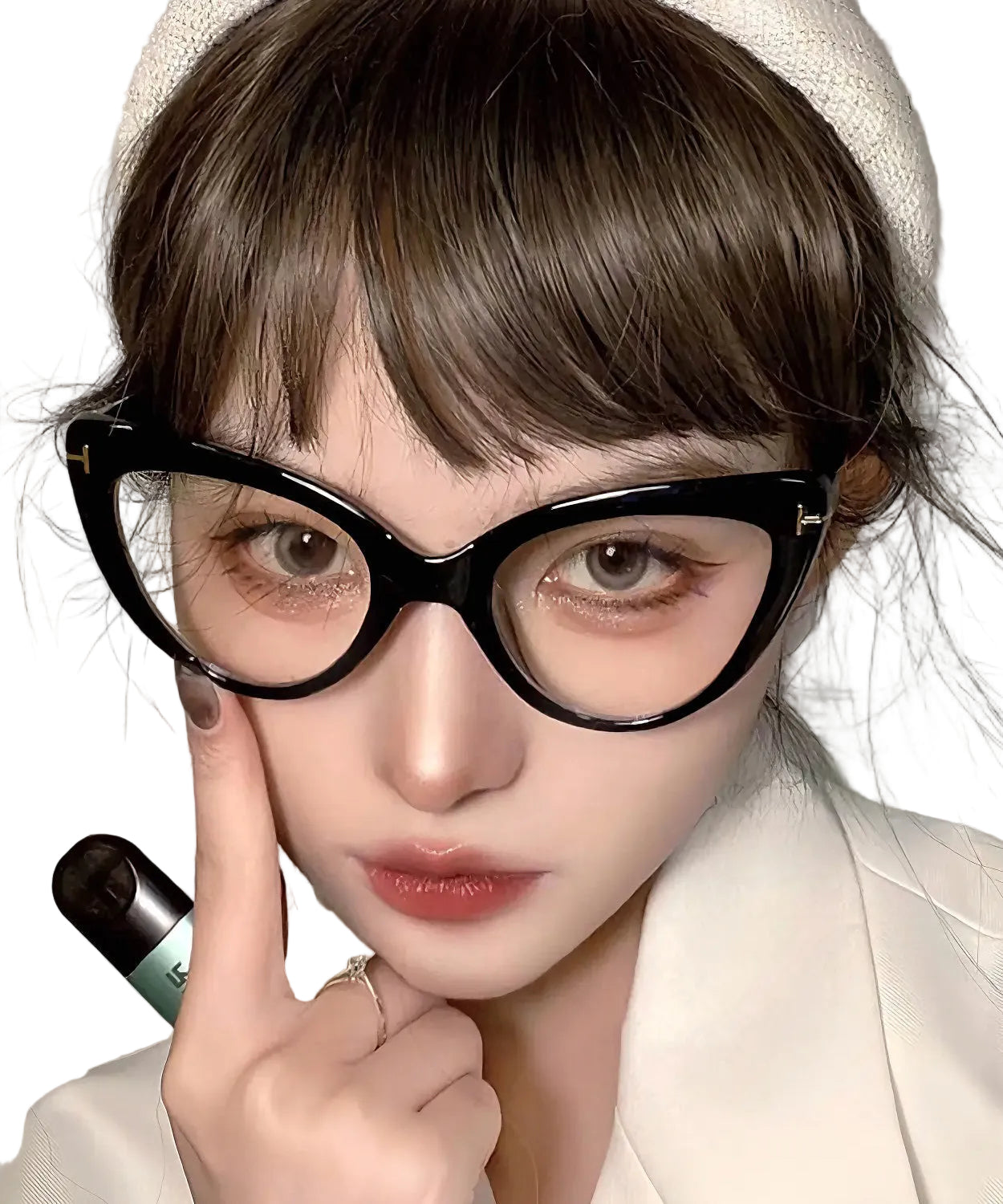 Dame Lesebriller Cat Eye Stil 3