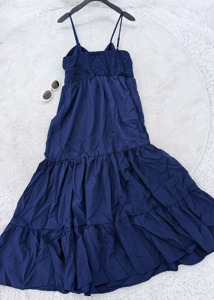 Dame Maxi-kjole Ermeløs Patchwork Design 3