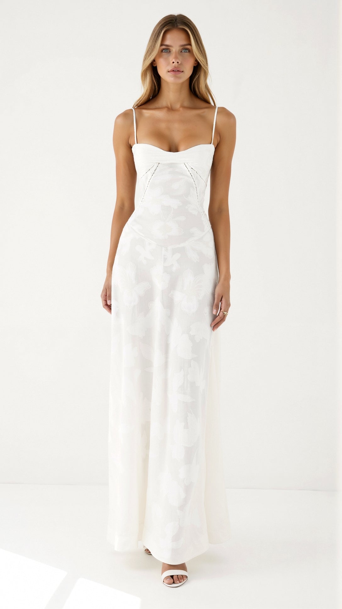 Dame Maxikjole Bustier Stil for Bryllup 3